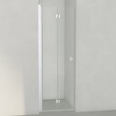 INR Iconic Nordic Rooms Dusjnisje Linc 2 Flex - Klart Glass Matt Aluminium / 70cm Venstre Hengslet