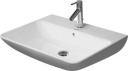 Duravit Me By Starck Vegghengt servant 650x490 mm, 1 blanderhull