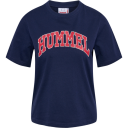 Hummel Gill Loose T-Shirt Blå XS