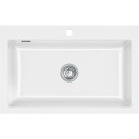 Lavabo Mera 80 kjøkkenvask 80x51 cm, blank hvit