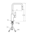 Tapwell Arm985 Uttrekk Graphite (TA-9426061)