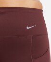 Nike Dri-Fit Go High Waist Tights Dame Burgundy Crush/Black S