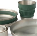 Sea To Summit Detour Dinnerware Set2 kopper, 2 skåler, 2 tallerkener