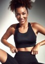 Casall Crossback Sports Bra Black S