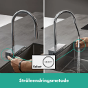 Hansgrohe Aquno Select Kjøkkenbatteri Med uttrekkbar dusj, 3jet, Krom