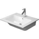 Duravit Me By Starck Møbelservant 630x490 mm, 1 blanderhull, Wondergliss