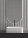 Scandtap Bathroom Concepts Solid S1 380x380 mm, Hvit Matt