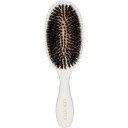 Lenoites Hair Brush Wild Boar With Pouch And Clean White