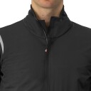 Castelli Alpha Doppio Ros Jacket Herre Light Black/Silver Reflex/Dark XL