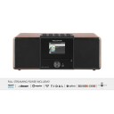 Telestar DIRA S32i - Multifunksjonell Stereoradio - CD-spiller - DAB+ - Internett - Bluetooth Wood Design