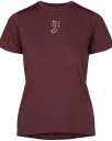 Johaug Elemental Tee 2.0 Dame Brownish rød XS