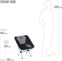 Helinox Chair One Black/Cyan Blue OS