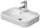 Duravit Happy D.2 Vegghengt Servant 500x360 mm, 1 blanderhull, Wondergliss