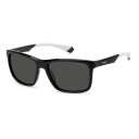 Polaroid Sport Sunglasses Black Grå 20512308A57M9