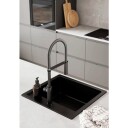 Lavabo Jupiter 60 kjøkkenvask 55,6x52,6 cm, sort