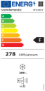 Scandomestic SFS 226 W - Fryser - Stående - bredde: 54,4 cm - dybde: 64,1 cm - høyde: 170 cm - 206 liter - hvit