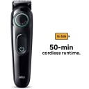 Braun Skjeggtrimmer Styler BT3421 Black / Vibrant Green