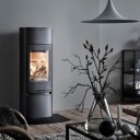 Contura 890G Style svart vedovn med glassdør