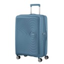 American Tourister Soundbox ekspanderende medium koffert 67 cm Stone Blue