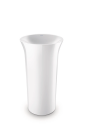 Duravit White Tulip Gulvstående Servant Ø500 mm, u/bl.hull, u/o.l, Hvit