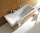 Duravit Vero Badekar for innbygging 1700x750 mm, Ryggstøtte på venstre side