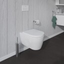 Duravit ME By Starck Vegghengt toalett 370x570 mm. Hvit Matt, Wondergliss