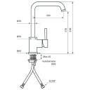 Tapwell Evo980 Honey Gold (TA-9423466)