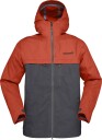 Norrøna Men's Svalbard Cotton Jacket Oransje XL Man