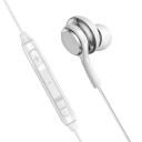 WIWU In-Ear-hodesett med 3,5 mm-kontakt - hvit