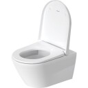 Duravit D-Neo Toalettpakke 370x540 mm, myktlukkende sete, Hvit