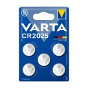 VARTA CR2025 BLI KNAPPCELLEBATTERI, 5 STK