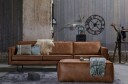 Bepurehome - Rodeo 3-pers sofa i øko-skinn Konjakk 1610496-03-0 1610497-04-0