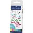 Faber-Castell - India ink Pitt Artist Pen Hand Lettering Set pastel (267116)