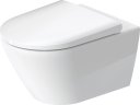 Duravit D-Neo Vegghengt toalett 370x540 mm, Rimless, Hvit