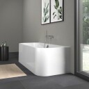 Duravit Happy D.2 Badekar m/panel 1800x800 mm. Mot én vegg