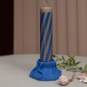 Mette Ditmer TWENTYFOUR Christmas candle Cobalt