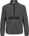 Icebreaker Icl Realfleece Sherpa Ls Half Zip Herre Iba/Gritstone Hthr/Black M