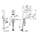 Oras Armatur Optima Small, Standard Hendel med Bidetta Krom (GRO-4200318)