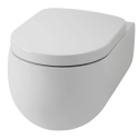 Lavabo Flo 54 Vegghengt Toalett 370x540x345 mm, Rimless, Hvit