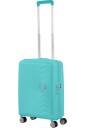 American Tourister Soundbox ekspanderende kabinkoffert 55 cm Poolside Blue