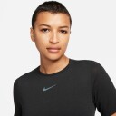 Nike Dri-Fit Wool Ss Running Top Dame Black XS