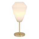 MS Caprarola Bordlampe E27 Messing Sand