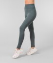 Johaug Vision Wool Seamless Running Tights Dame Green/Blue XS/S