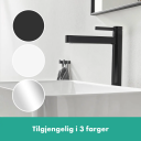 Hansgrohe Finoris Servantbatteri 260 Med bunnventil, Sort Matt