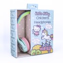 Hello Kitty Rainbow Headset For Barn Maks. 85dB 3-7 år Regnbue