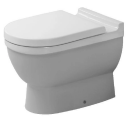 Duravit Starck 3 Gulvstående toalett 360x560 mm. Universalt avløp