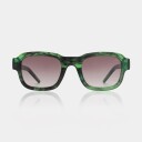 A. Kjærbede Halo Sunglasses Grønn Marble Transparent KL2208-GMT