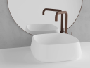 Scandtap Bathroom Concepts Solid S3 380x380 mm, Hvit Matt