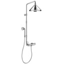 Axor Front Showerpipe Ø279 mm, Krom