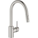 GROHE CONCETTO DUAL SPRAY KJØKKENARMATUR M/C-TUT SUPERSTEEL